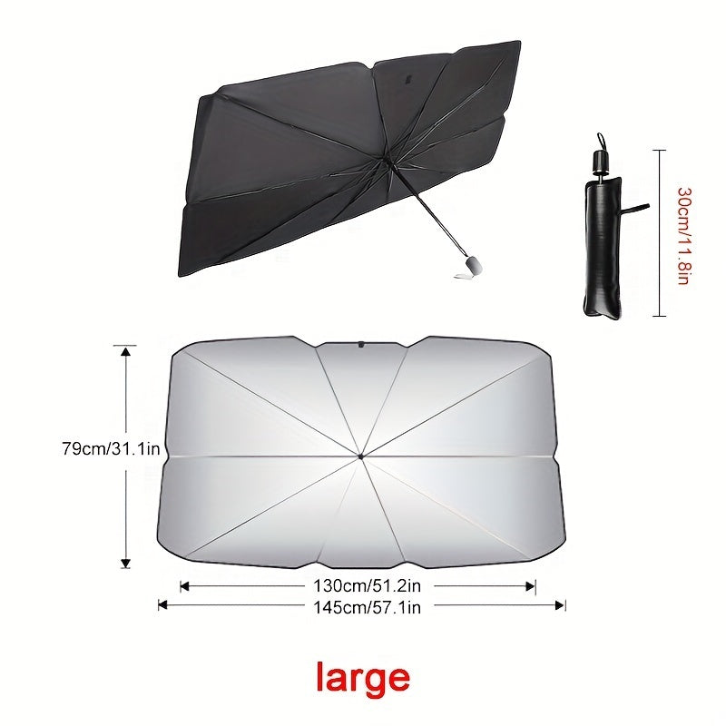 Foldable Car Windshield Sunshade Umbrella