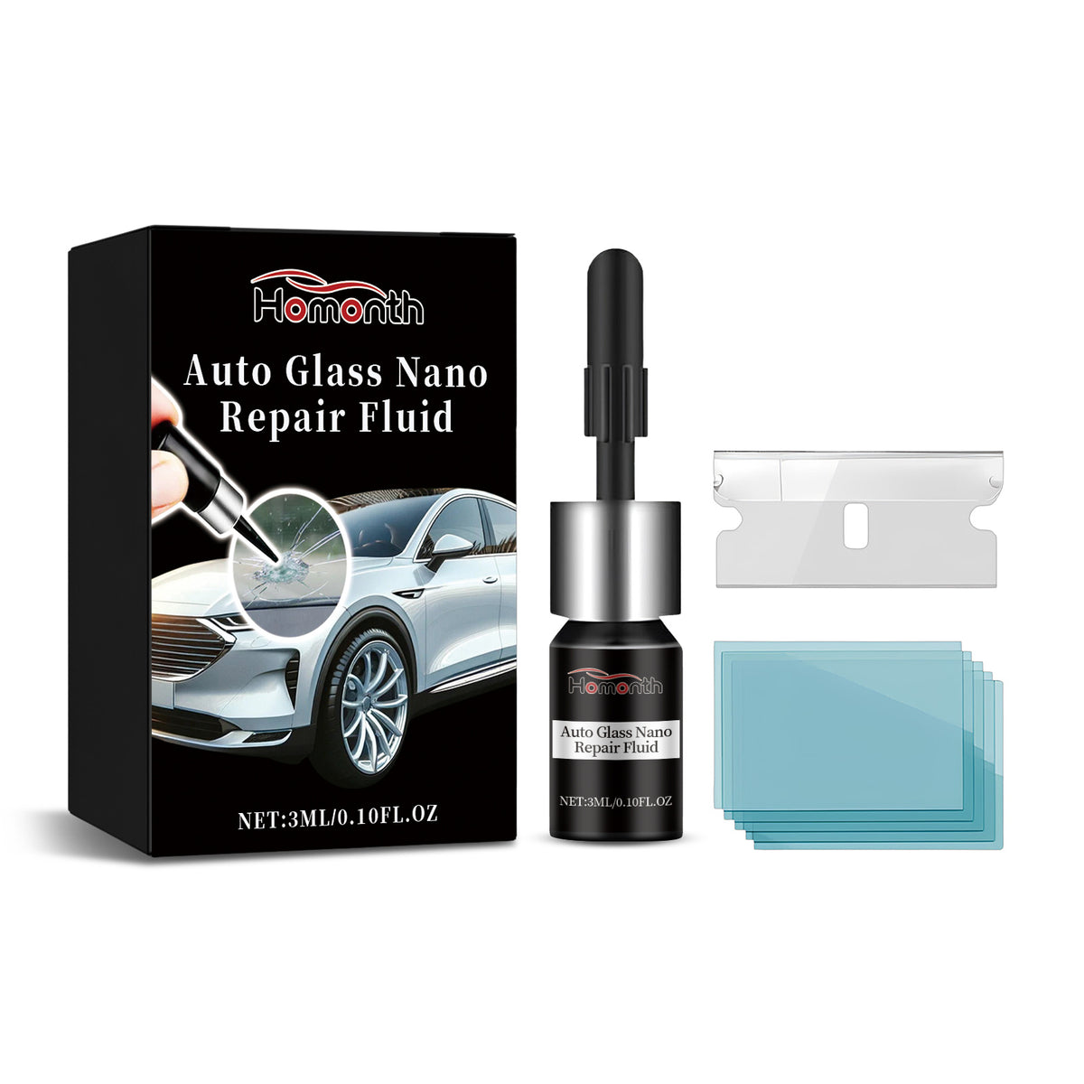 Auto Glass Nano Repair Fluid