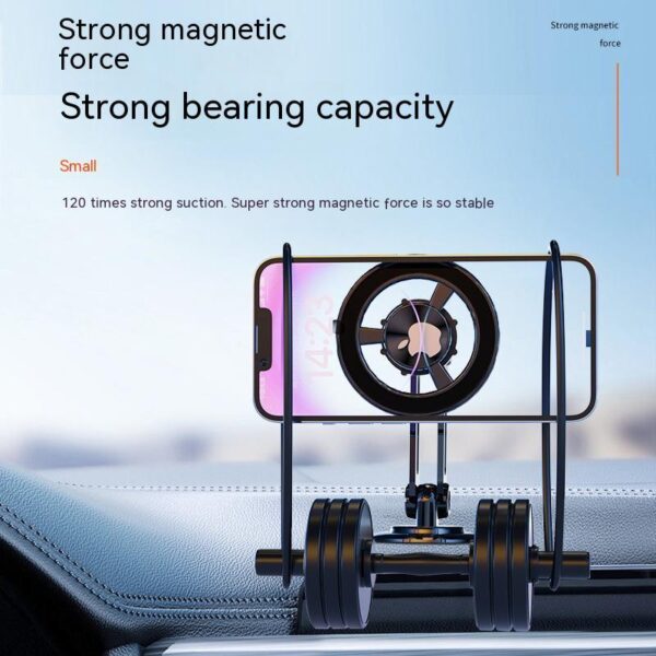 Magnetic Phone Holder All-metal Car - Image 3